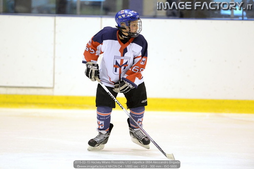 2015-02-15 Hockey Milano Rossoblu U12-Valpellice 0664 Alessandro Brigada